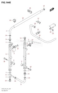 DF225Z From 22503Z-610001 (E01 E40)  2016 drawing FUEL INJECTOR (DF225T:E01)