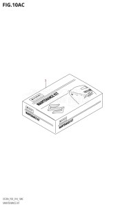 DF9.9B From 00995F-410001 (P03)  2014 drawing MAINTENANCE KIT (DF20A:P03)