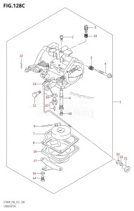 DT40 From 04005-210001 ()  2012 drawing CARBURETOR (DT40WR:P40)