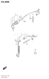 DT40 From 04005K-510001 ()  2015 drawing IGNITION SWITCH (DT40W:P90)