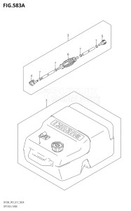 01504F-310001 (2013) 15hp P03-U.S.A (DF15A  DF15AR) DF15A drawing OPT:FUEL TANK