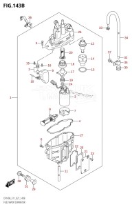 DF115AZ From 11503Z-140001 (E11 E40)  2021 drawing FUEL VAPOR SEPARATOR (E40)