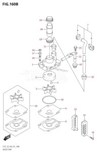 DT30 From 03005-510001 ()  2015 drawing WATER PUMP (DT30:P40)