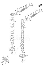 DF 150 drawing Camshaft