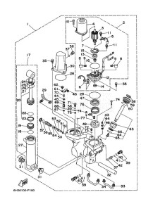 90TLR-2010 drawing POWER-TILT-ASSEMBLY