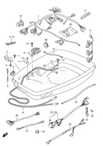 DT150 From 15003-030001 ()  2000 drawing HARNESS (DT150(S) /​ 200)