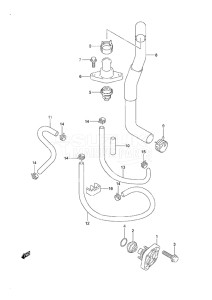 Outboard DF 50A drawing Thermostat