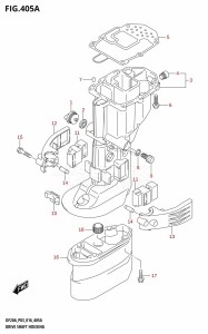 DF15A From 01504F-610001 (P03)  2016 drawing DRIVE SHAFT HOUSING