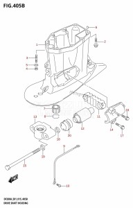 DF200AZ From 20003Z-510001 (E01 E40)  2015 drawing DRIVE SHAFT HOUSING (DF200AT:E40)