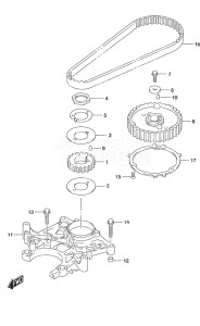 DF 20A drawing Timing Belt