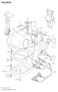 DF115T From 11501F-780001 (E03)  2007 drawing OPT:REMOTE CONTROL ASSY DUAL (1)