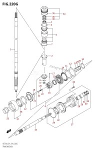 DF225Z From 22503Z-410001 (E01 E40)  2014 drawing TRANSMISSION (DF225Z:E01)