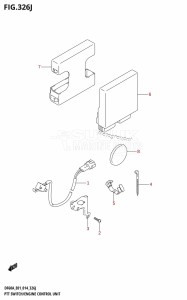 DF40A From 04004F-410001 (E34-Italy)  2014 drawing PTT SWITCH /​ ENGINE CONTROL UNIT (DF60AQH:E01)