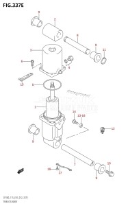 DF100 From 10002F-210001 (E01 E40)  2012 drawing TRIM CYLINDER (DF115Z:E01)