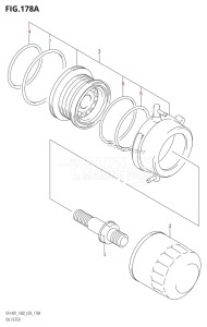 DF140 From 14001F-880001 (E03)  2008 drawing OIL FILTER