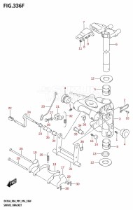 DF30A From 03003F-610001 (P01 P40)  2016 drawing SWIVEL BRACKET (DF30AR:P01)