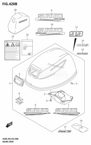 DF9.9B From 00995F-810001 (P03)  2018 drawing ENGINE COVER (DF9.9BT,DF9.9BTH)