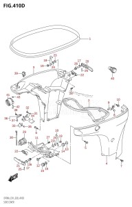 DF100B From 10004F-140001 (E01 E40)  2021 drawing SIDE COVER (DF80A)