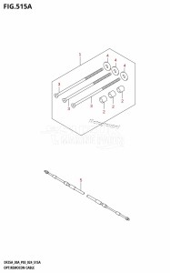 DF250ATSS From 25001N-440001 (E03)  2024 drawing OPT:REMOCON CABLE