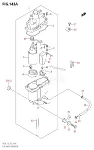 DF90 From 09001F-251001 (E01)  2002 drawing FUEL VAPOR SEPARATOR (DF90T,DF100T,DF115T,DF115Z)