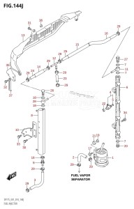 DF150ZG From 15002Z-410001 (E40)  2014 drawing FUEL INJECTOR (DF175T:E01)