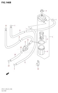 DT15 From 01504-210001 (P37-)  2012 drawing FUEL PUMP (DT9.9K:P40)