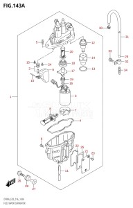 07003F-610001 (2016) 70hp E03-USA (DF70A) DF70A drawing FUEL VAPOR SEPARATOR