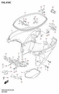 DF25A From 02504F-910001 (P01)  2019 drawing SIDE COVER (DF25AT,DF30AT)