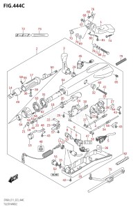 04005F-240001 (2022) 40hp E34-Italy (DF40ASVT  DF40ASVT) DF40A drawing TILLER HANDLE (DF60ATH,DF50AVTH,DF60AVTH,DF50AVT)