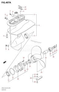 DF9.9A From 00994F-040001 (E01)  2020 drawing GEAR CASE