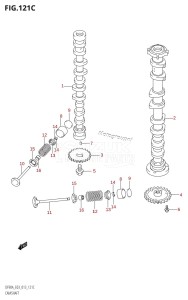 DF90A From 09003F-310001 (E03)  2013 drawing CAMSHAFT (DF90A:E03)