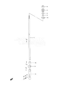 Outboard DF 50A drawing Shift Rod