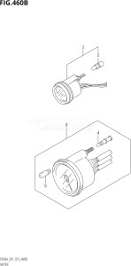 05003F-310001 (2013) 50hp E01-Gen. Export 1 (DF50A  DF50ATH) DF50A drawing METER (DF40AST:E34)