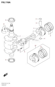 DF20A From 02002F-410001 (P03)  2014 drawing CRANKSHAFT