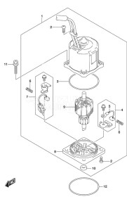 DF 250 drawing PTT Motor