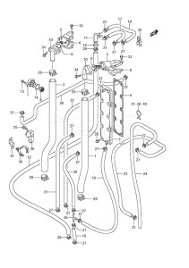 Outboard DF 300A drawing Thermostat