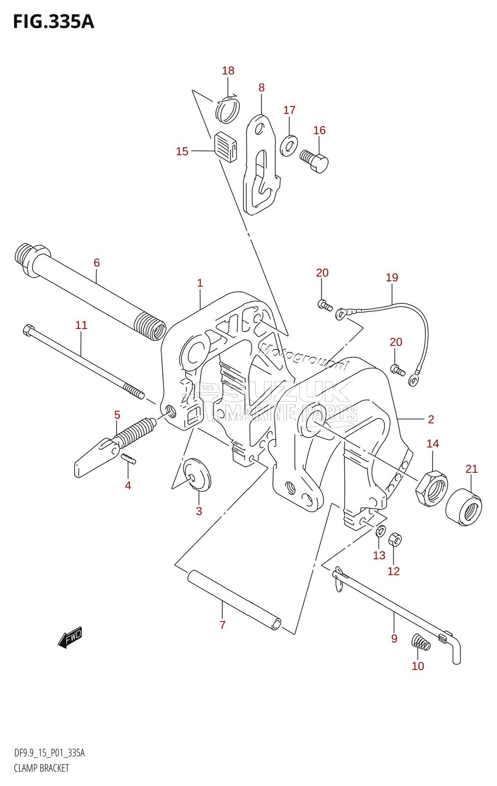 CLAMP BRACKET (K4)