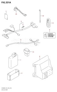 DF200AP From 20003P-810001 (E01 E40)  2018 drawing KEY LESS START (E01)