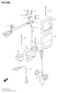 DF175Z From 17502Z-610001 (E03)  2016 drawing PTT SWITCH /​ ENGINE CONTROL UNIT (DF150ST:E03)