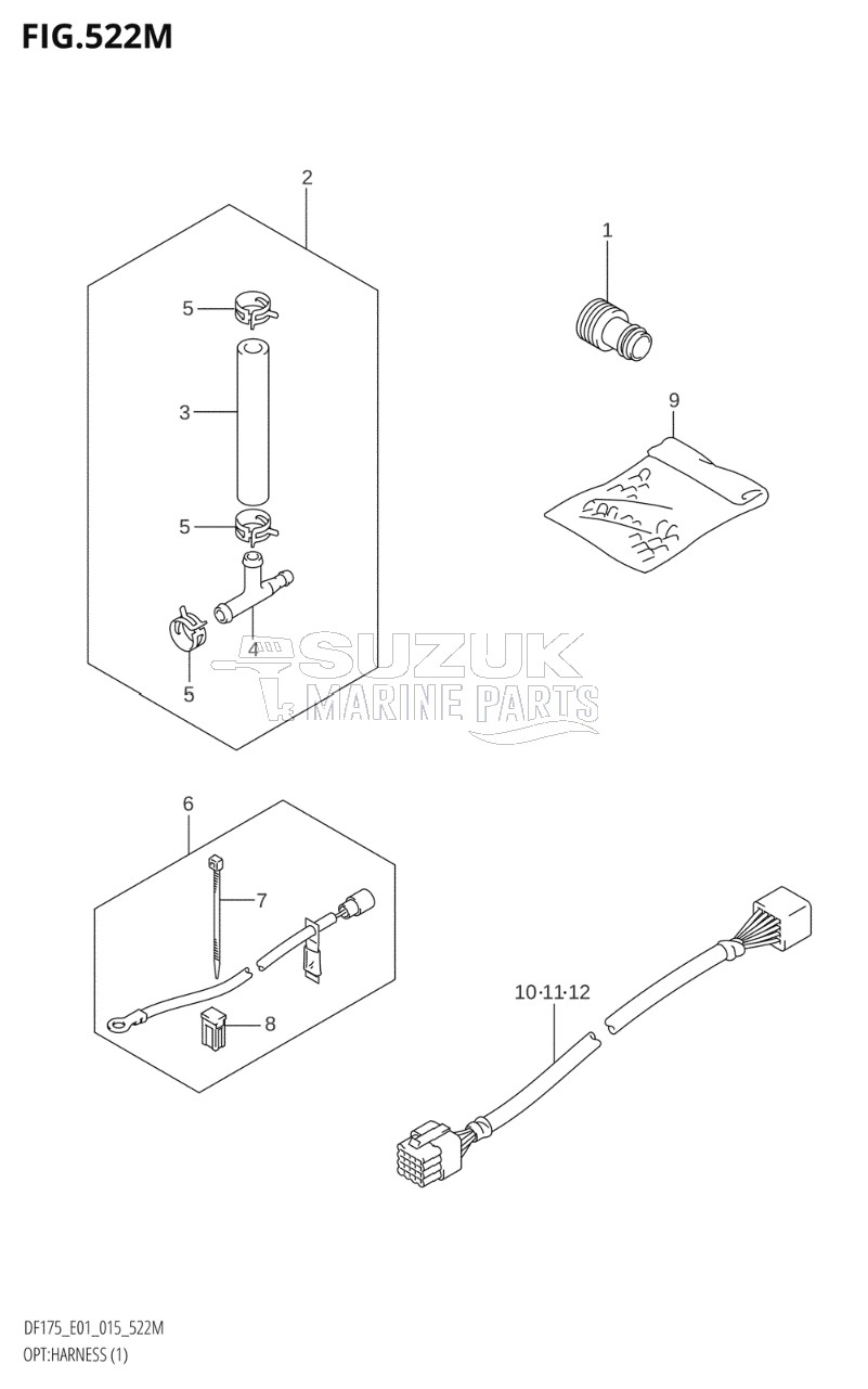 OPT:HARNESS (1) (DF175TG:E40)