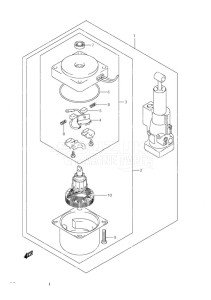 DF 9.9 drawing PTT Motor