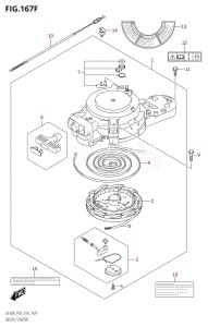 DF20A From 02002F-410001 (P03)  2014 drawing RECOIL STARTER (DF15AR:P03)