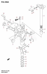 DF50A From 05003F-310001 (E01)  2013 drawing SWIVEL BRACKET (DF40A:E01)