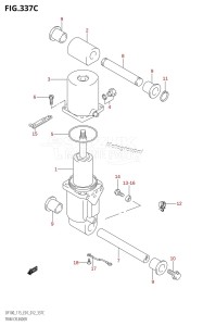 DF115AST From 11504F-040001 (E03)  2020 drawing TRIM CYLINDER (DF115T:E01)