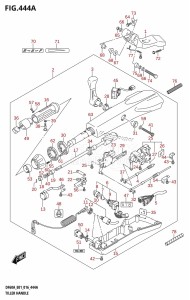 DF50A From 05003F-610001 (E01)  2016 drawing TILLER HANDLE (DF40AQH:E01)