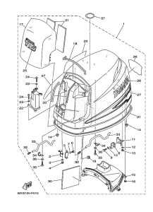 FL115A drawing FAIRING-UPPER