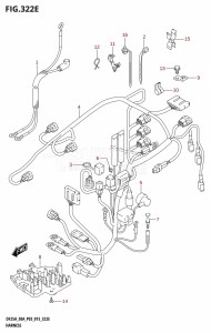 DF30A From 03003F-510001 (P03)  2015 drawing HARNESS (DF25AQ:P03)