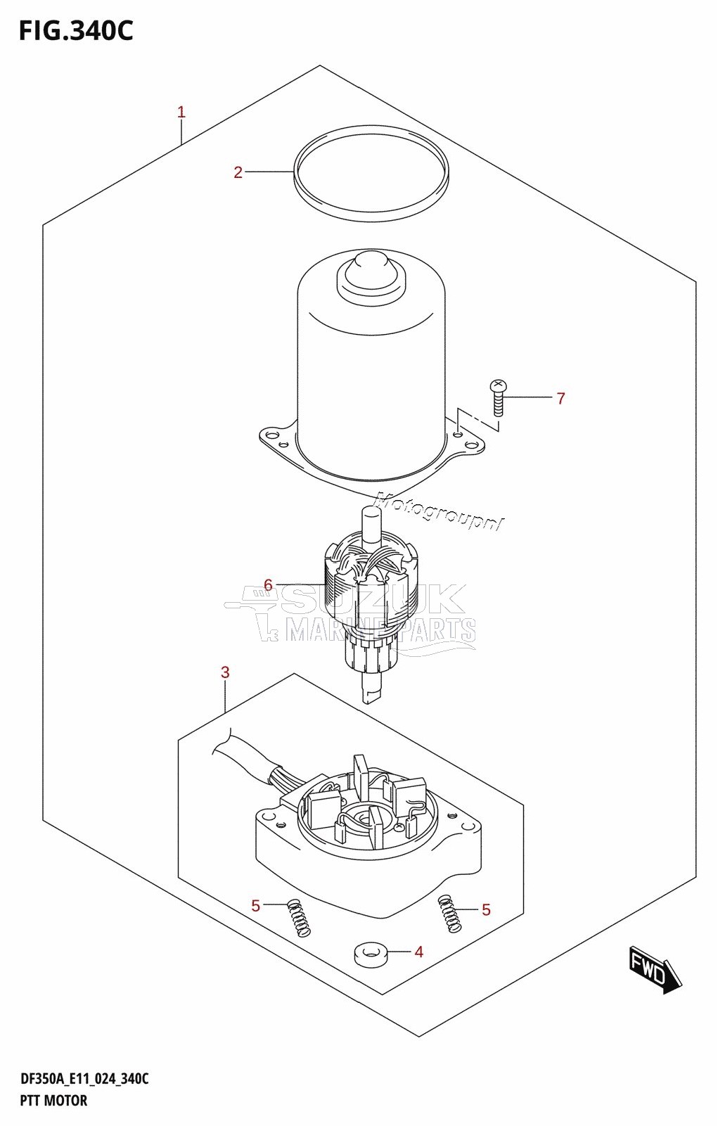 PTT MOTOR (DF350AMD,DF300BMD)