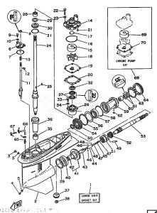 140AETO drawing PROPELLER-HOUSING-AND-TRANSMISSION-1