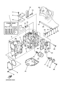 F25AMHL drawing CYLINDER--CRANKCASE-1